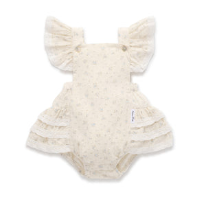 Aster and Oak Sofia Floral Lace Playsuit | Rompers & Playsuits | Bon Bon Tresor