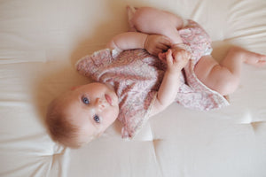 Louise Misha Lena Romper - Pink Daisy Garden | Rompers & Playsuits | Bon Bon Tresor