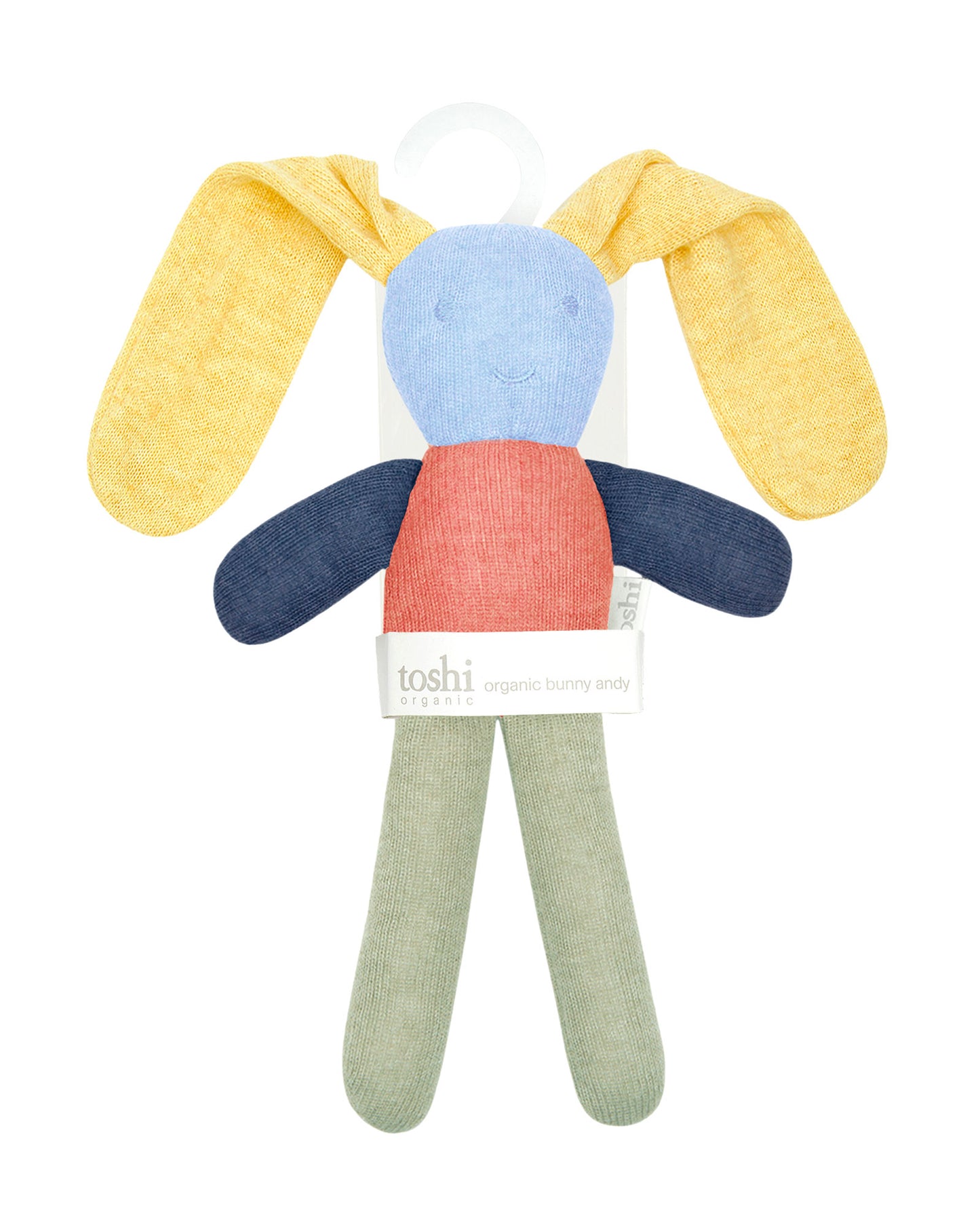 Toshi Organic Bunny Bobby - Paprika | Dolls & Soft Toys | Bon Bon Tresor