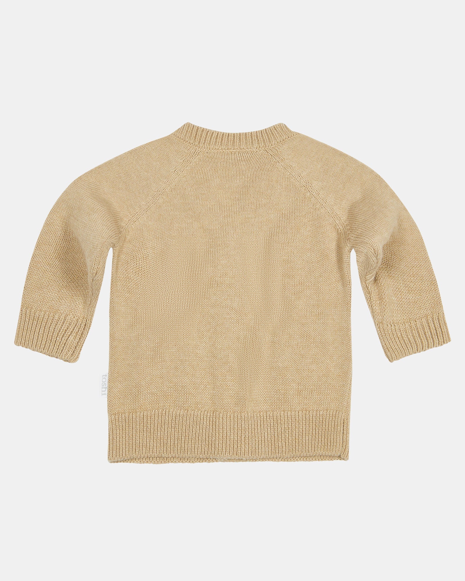 Toshi Organic Cardigan Remy Driftwood | Sweaters & Knitwear | Bon Bon Tresor