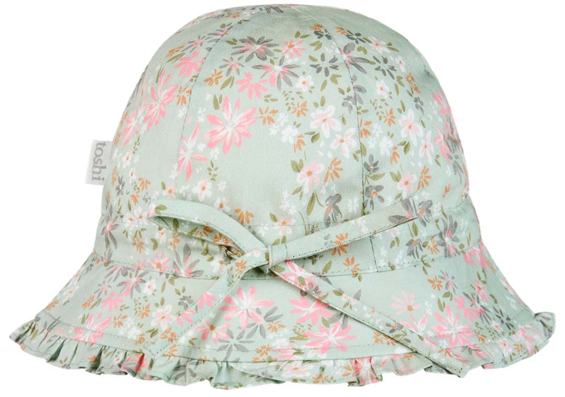 Toshi Baby Bell Hat Athena Thyme | Sun hat | Bon Bon Tresor