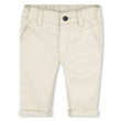 BOSS KIDSWEAR Baby Boys Light Beige Twill Trousers | Trousers | Bon Bon Tresor