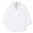 BOSS KIDSWEAR Baby Boys Long Sleeve White Cotton Shirt | Suits & Sets | Bon Bon Tresor