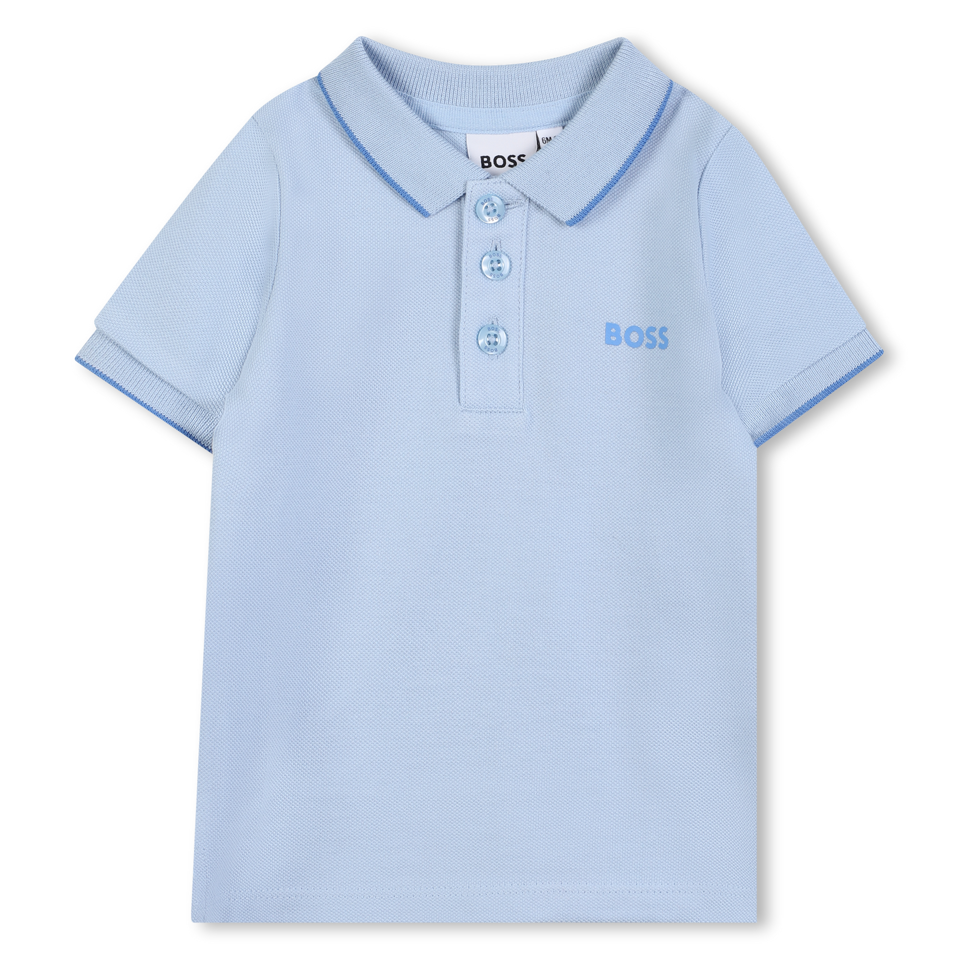 BOSS KIDSWEAR Baby Boys Persian Blue Polo Shirt | Tops | Bon Bon Tresor