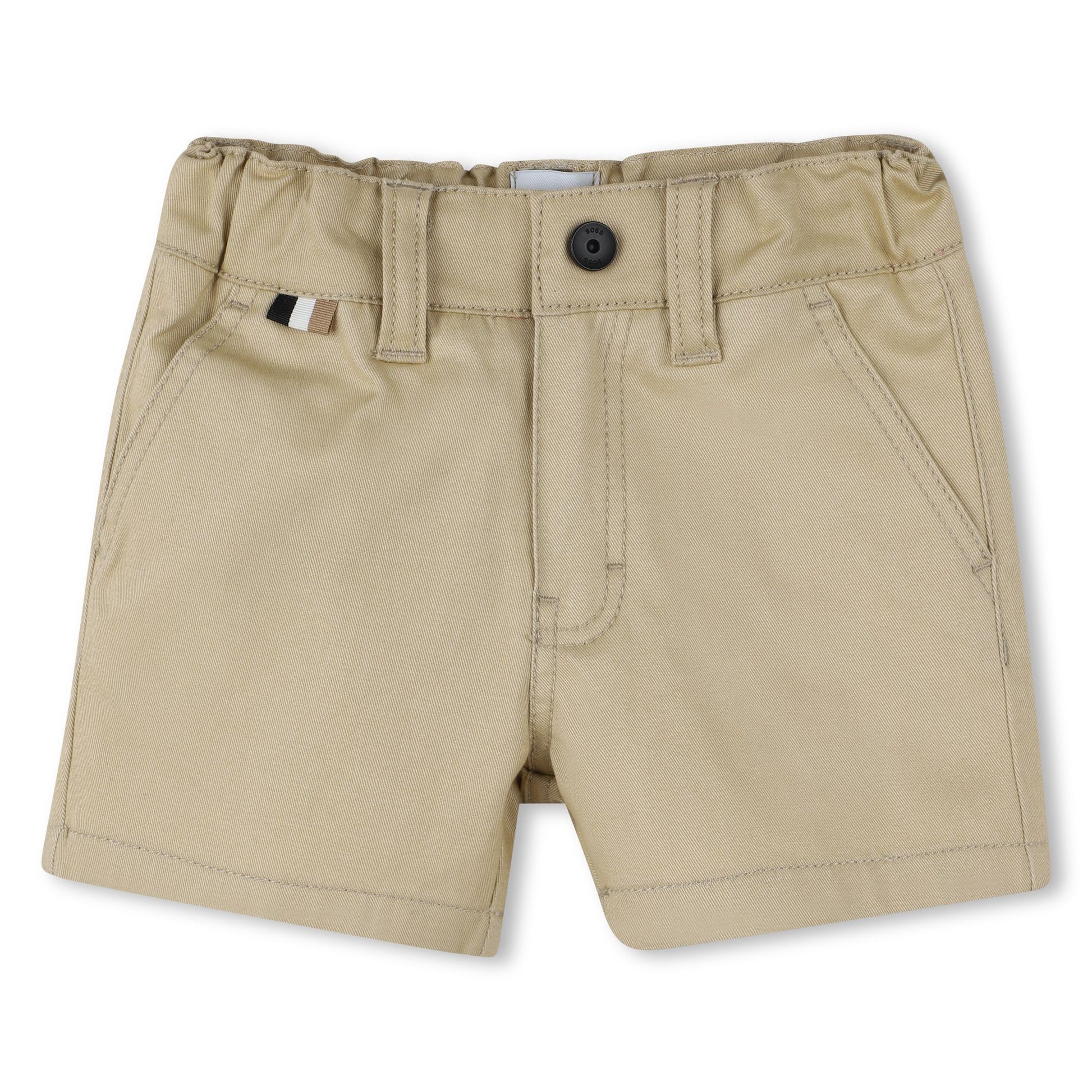 BOSS KIDSWEAR Baby Boys Stone Cotton Shorts | Shorts | Bon Bon Tresor