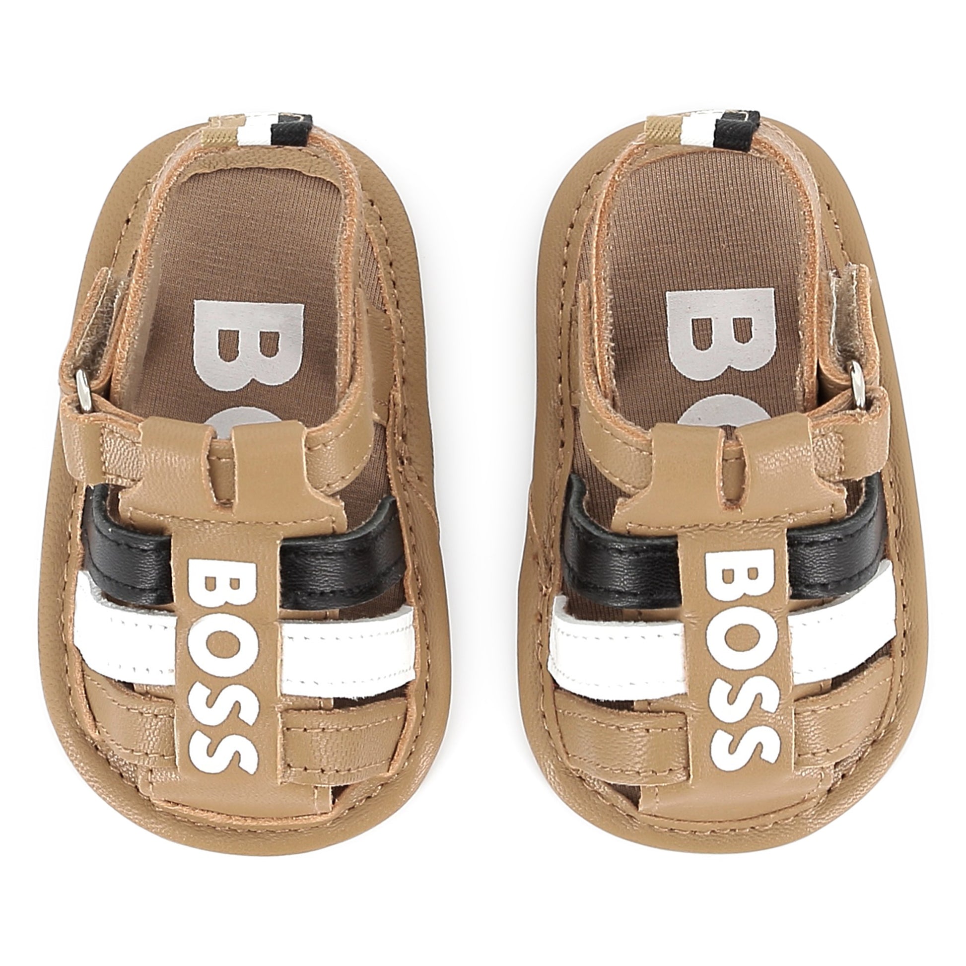 BOSS KIDSWEAR Baby Boys Tan Sandals | Sandals | Bon Bon Tresor