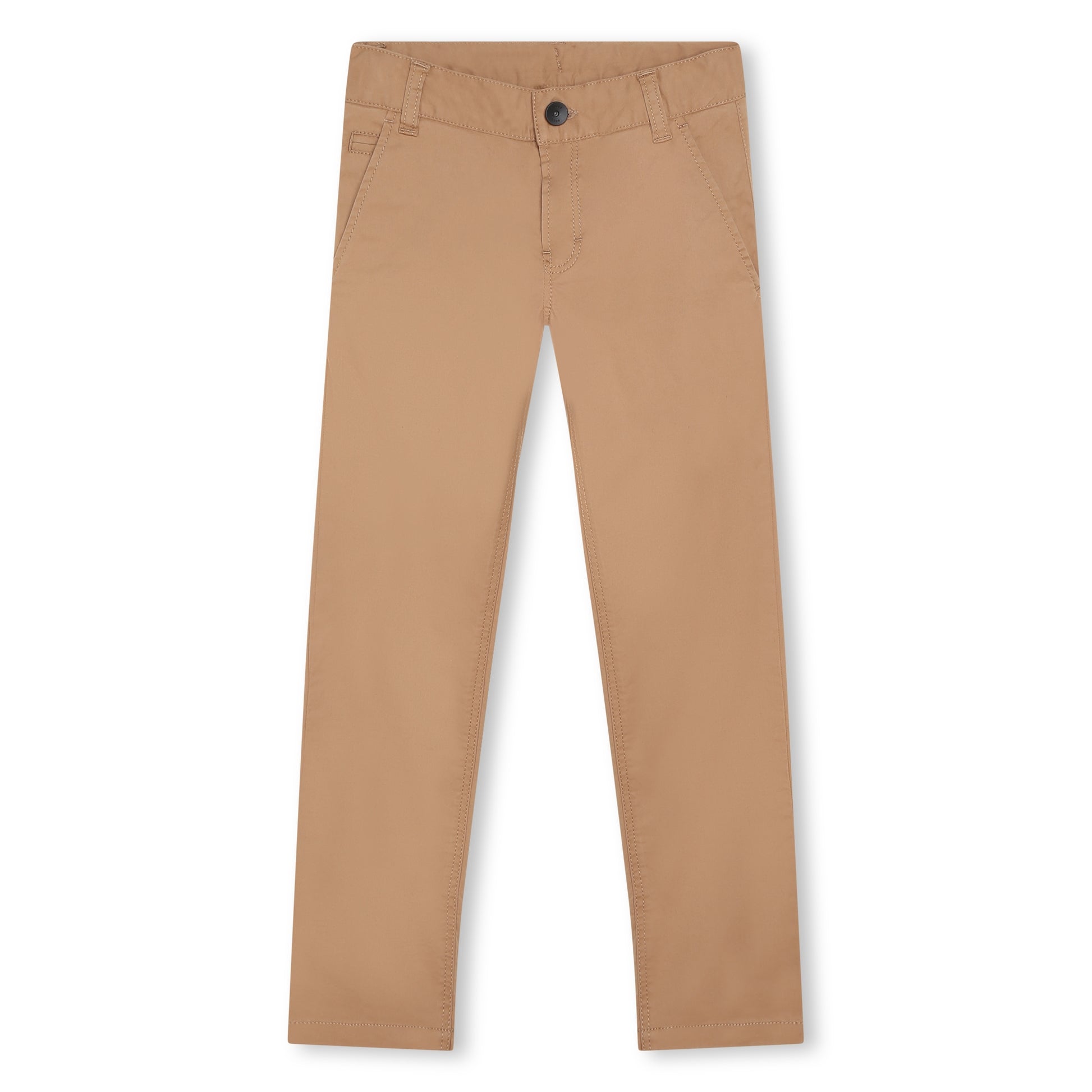 BOSS KIDSWEAR Boys Beige Chino Trousers | Trousers | Bon Bon Tresor