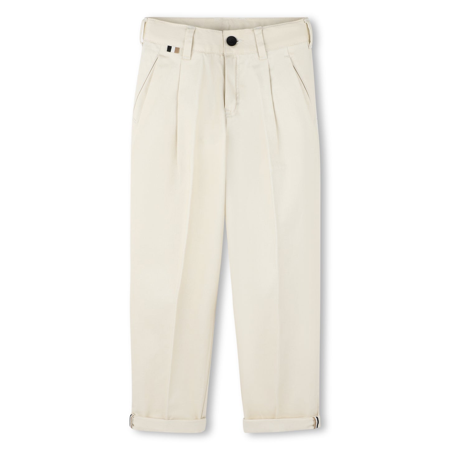 BOSS KIDSWEAR Boys Light Beige Chino Trousers | Pants & Shorts | Bon Bon Tresor