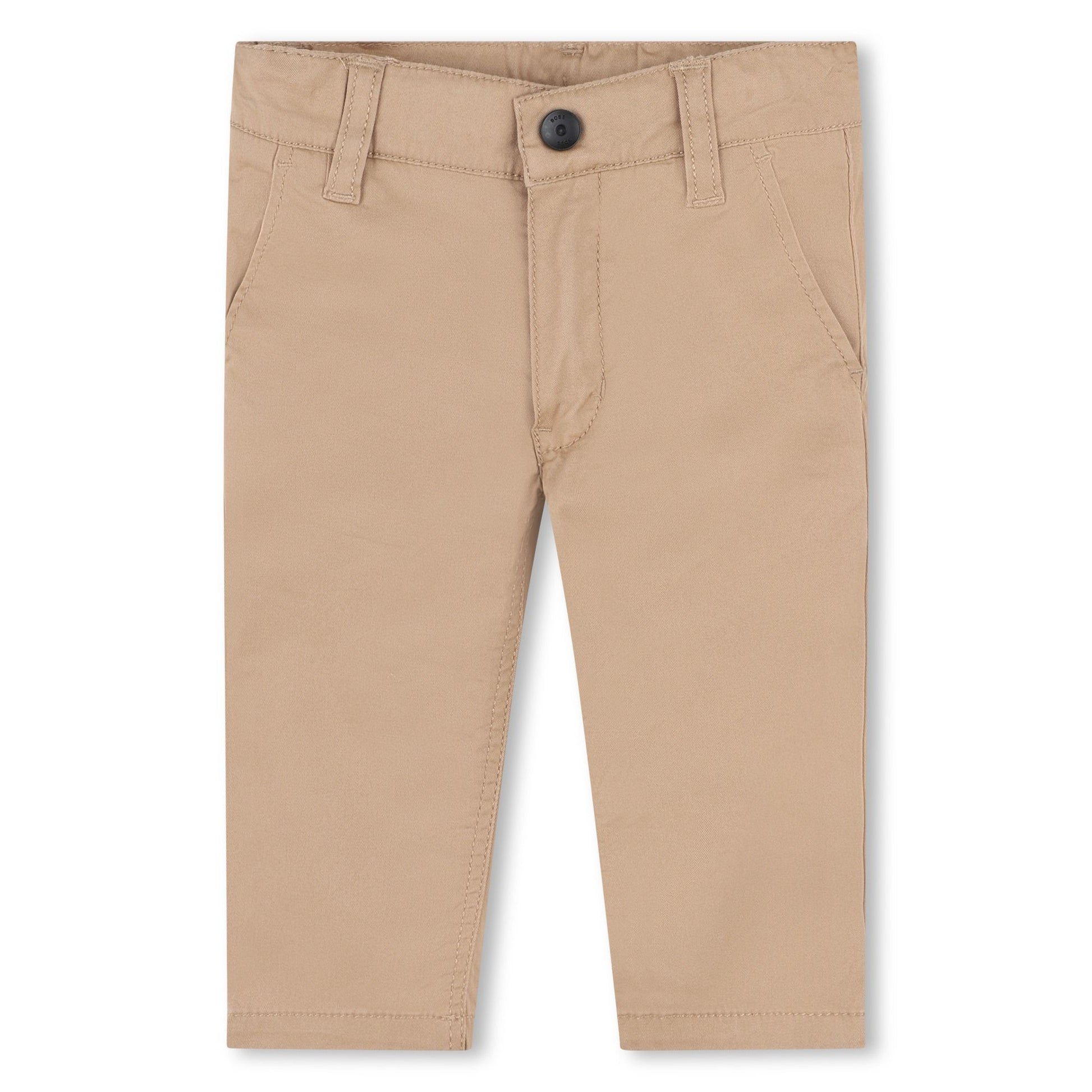 BOSS KIDSWEAR Infant Beige Twill Trousers | Pants & Shorts | Bon Bon Tresor