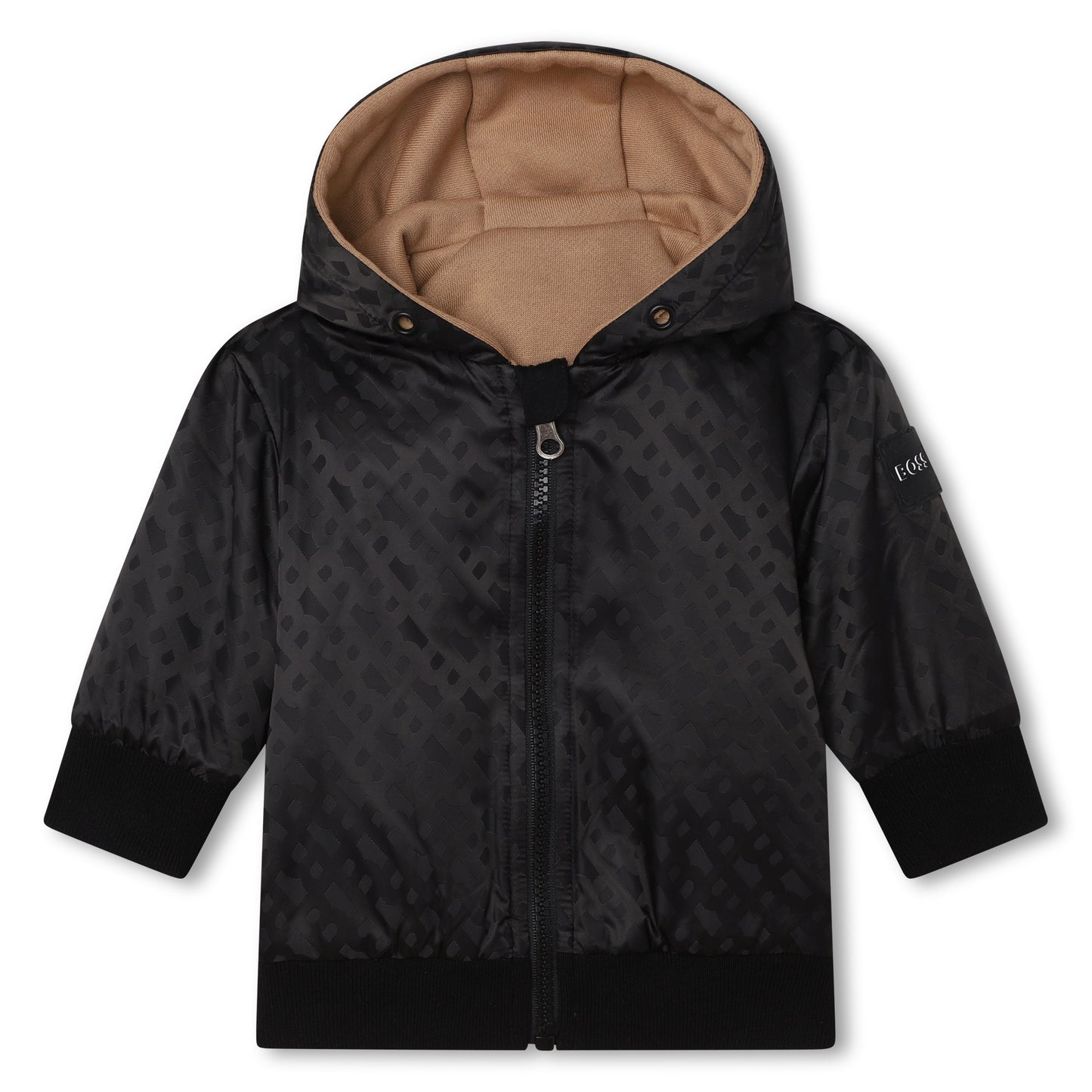 BOSS KIDSWEAR Infant Monogram Reversible Cardigan | Sweaters & Knitwear | Bon Bon Tresor