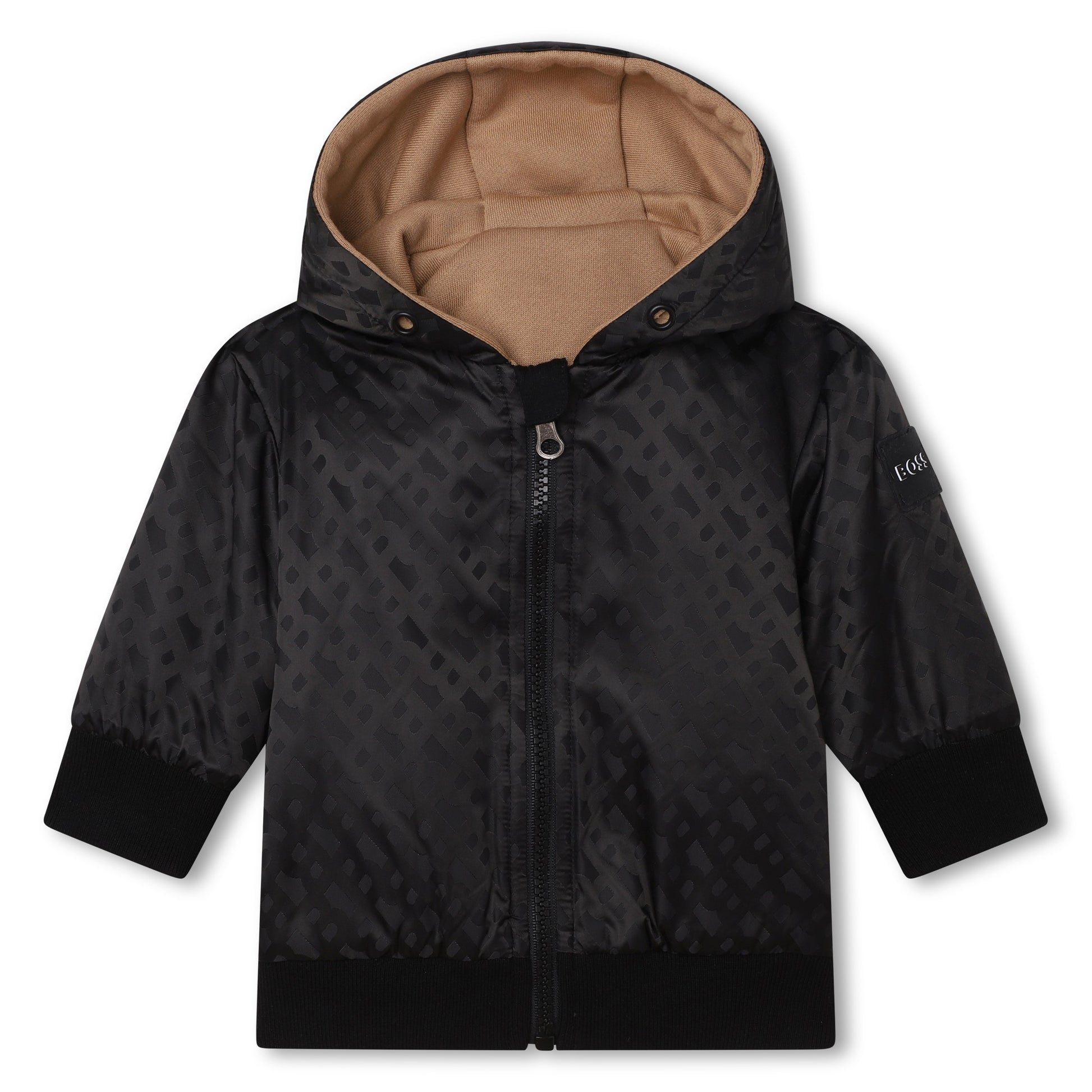 BOSS KIDSWEAR Infant Monogram Reversible Cardigan | Sweaters & Knitwear | Bon Bon Tresor