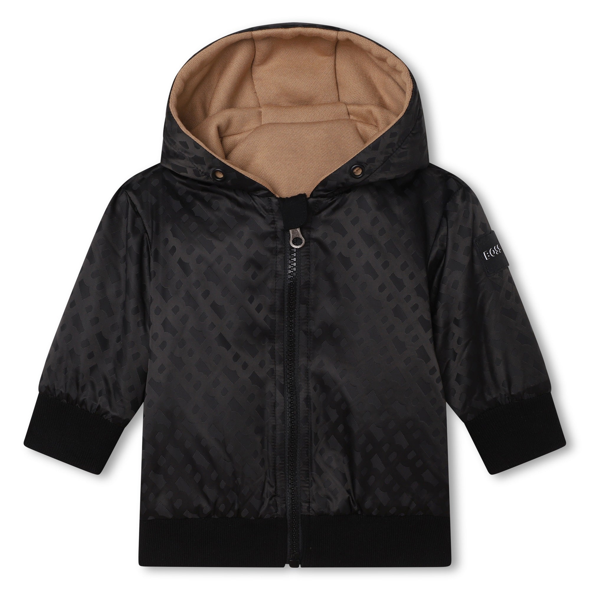 BOSS KIDSWEAR Infant Monogram Reversible Cardigan | Sweaters & Knitwear | Bon Bon Tresor