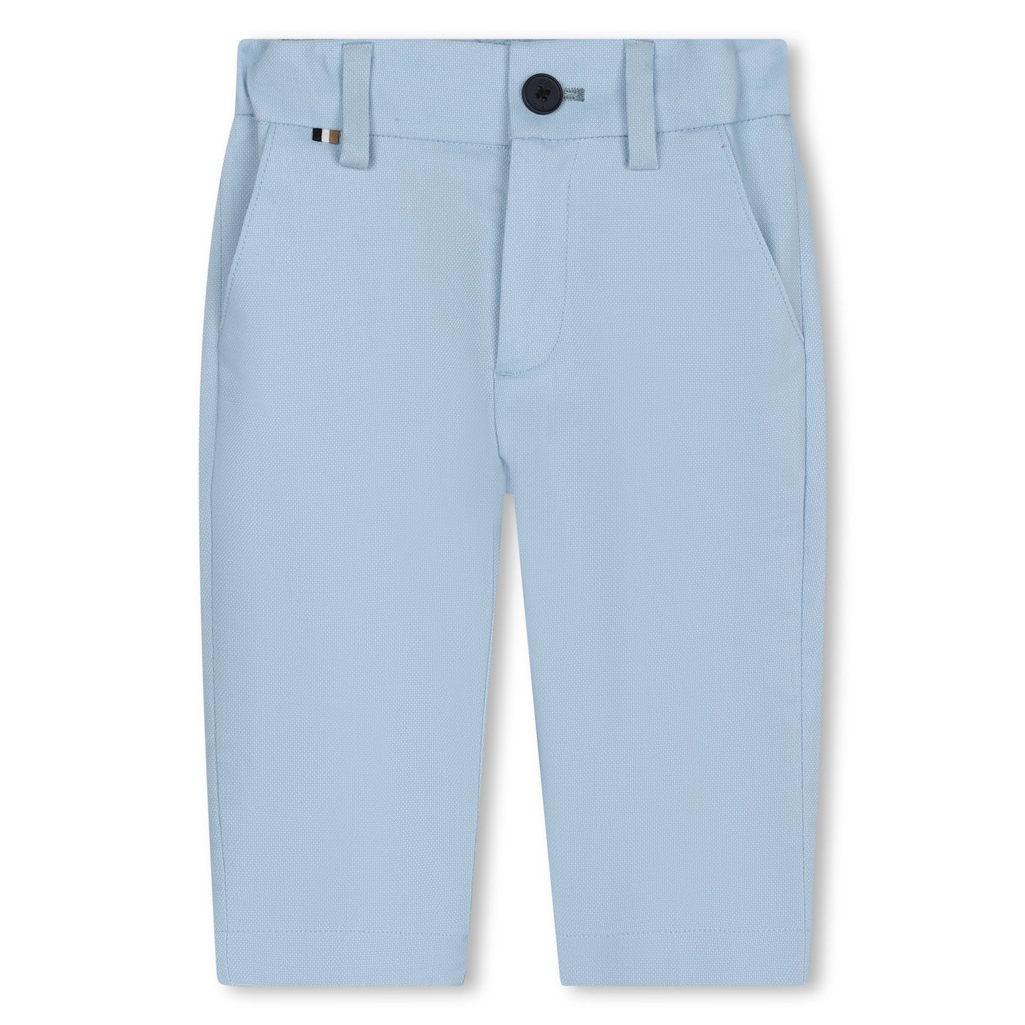 BOSS KIDSWEAR Baby Boys Pale Blue Suit Trousers | Suits & Sets | Bon Bon Tresor