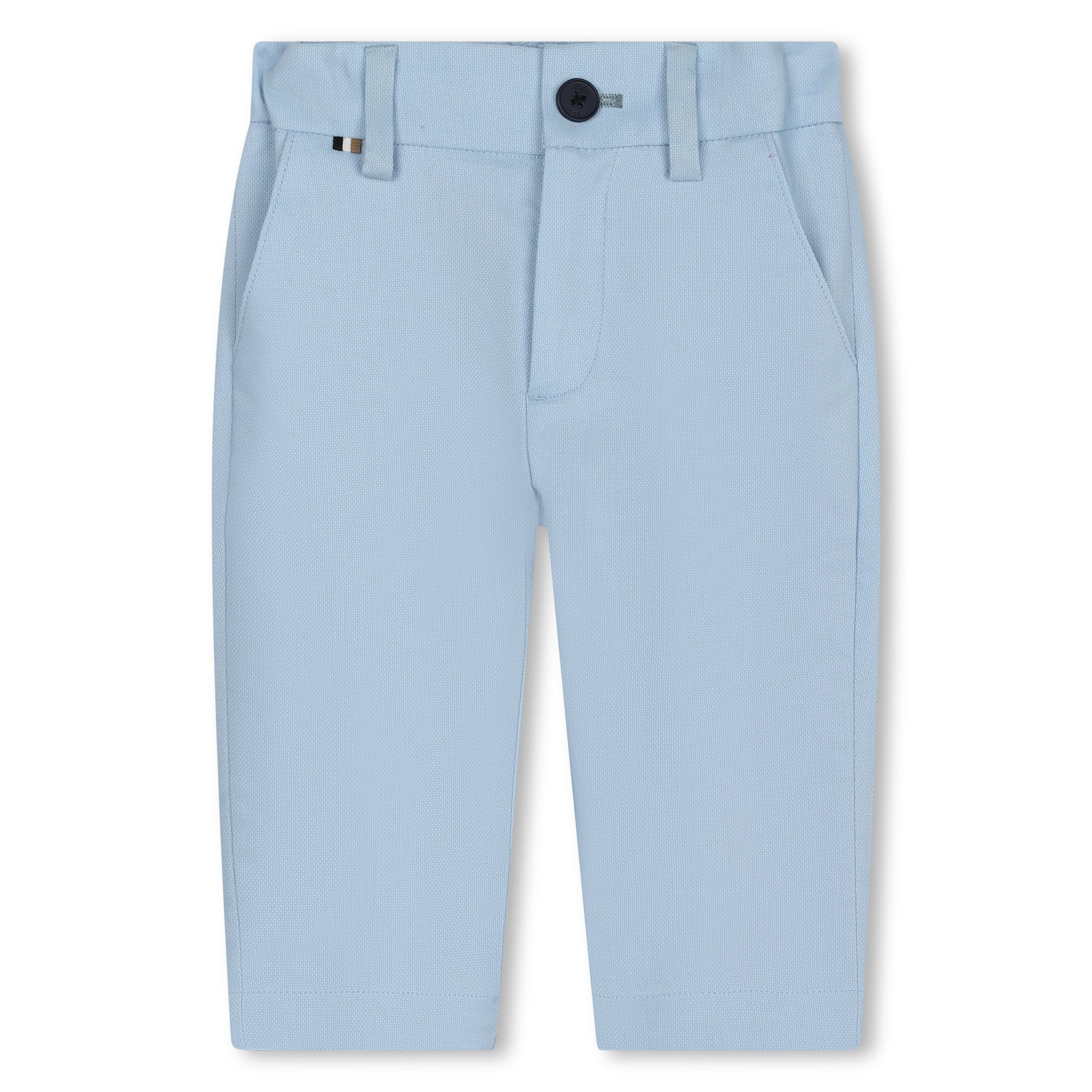 BOSS KIDSWEAR Baby Boys Pale Blue Suit Trousers | Suits & Sets | Bon Bon Tresor