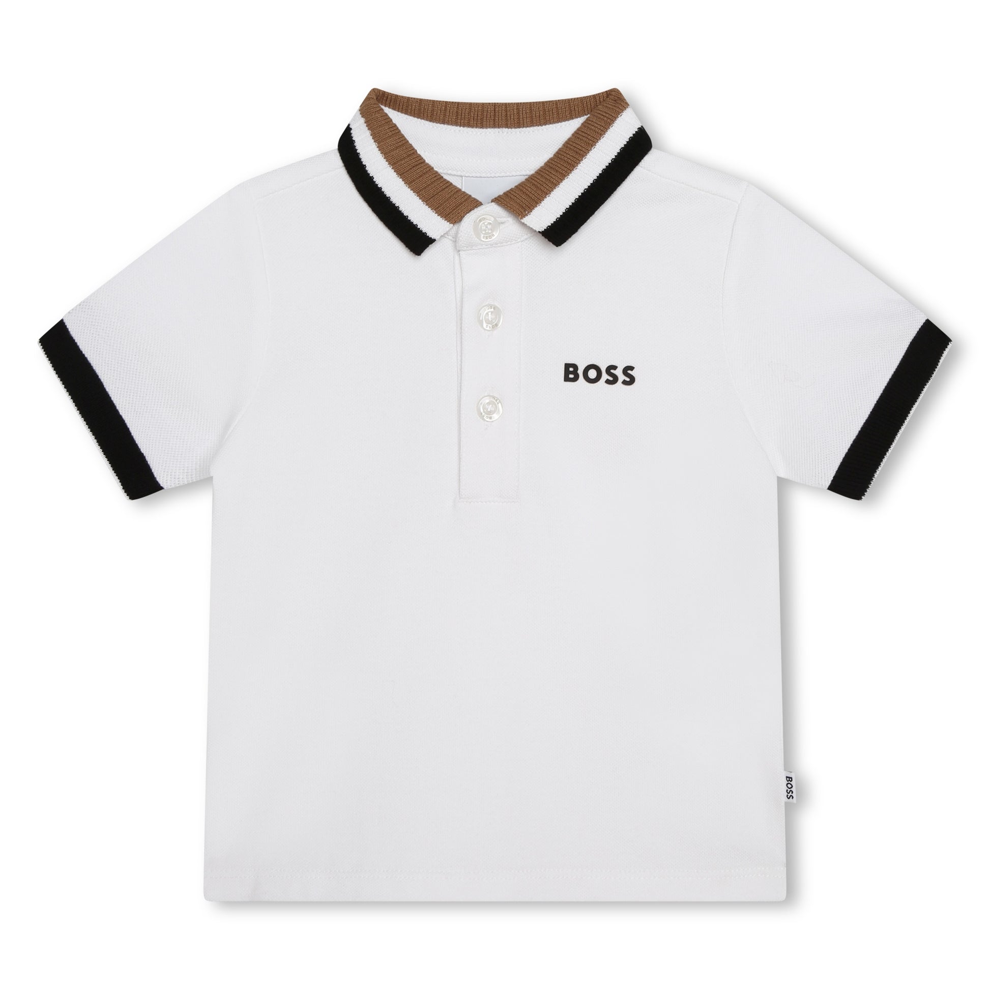 BOSS KIDSWEAR Infant Short Sleeve Polo | Tops & T-Shirts | Bon Bon Tresor
