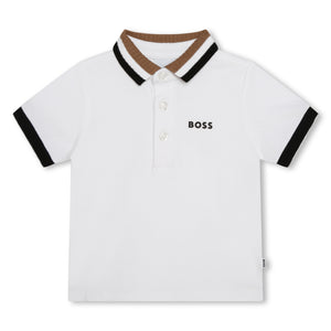 BOSS KIDSWEAR Infant Short Sleeve Polo | Tops & T-Shirts | Bon Bon Tresor