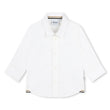 BOSS KIDSWEAR Infant White Oxford Long Sleeve Shirt | Tops & T-Shirts | Bon Bon Tresor