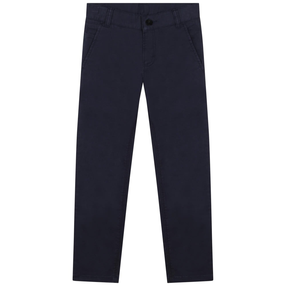BOSS KIDSWEAR Navy Chino Trousers | Pants & Shorts | Bon Bon Tresor