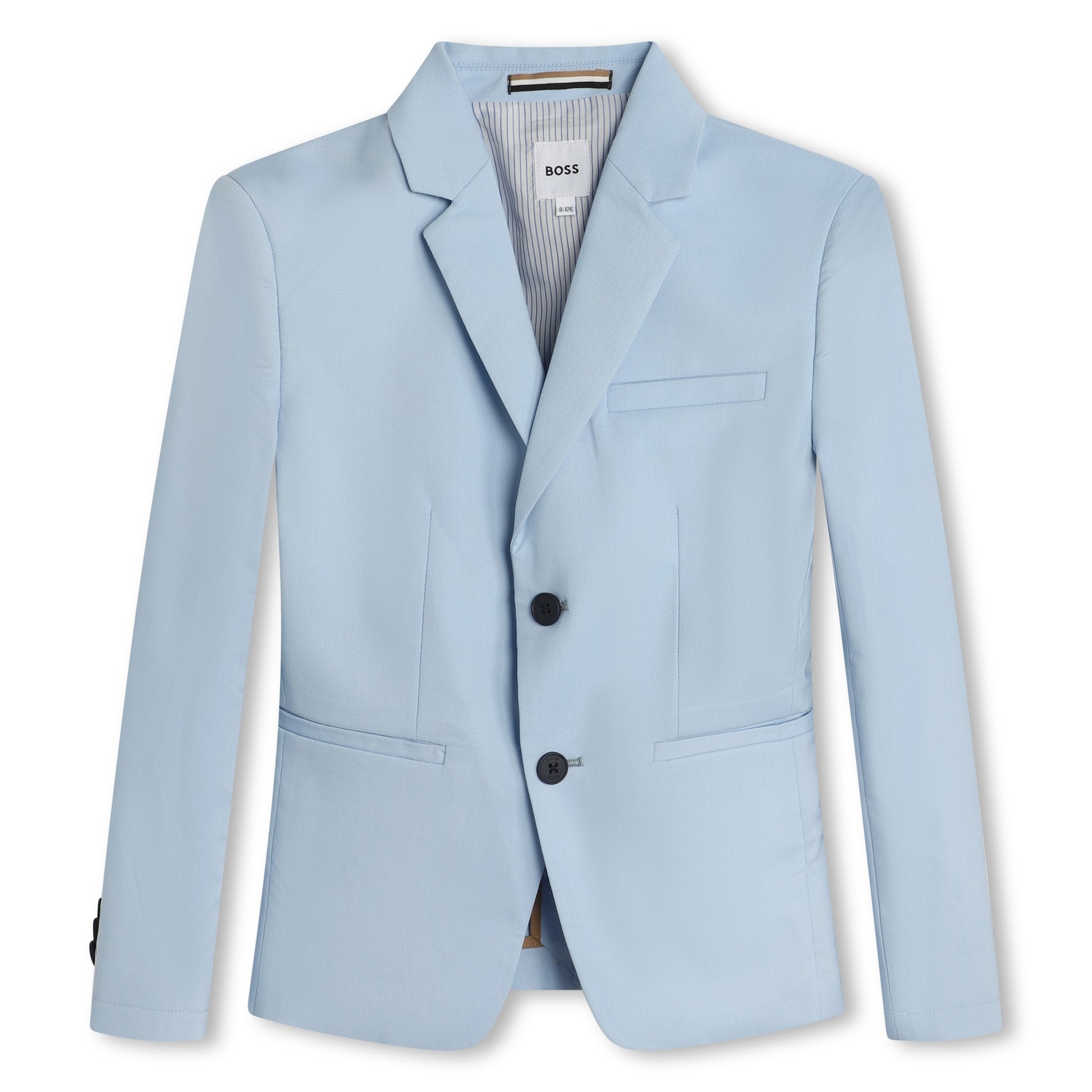 BOSS KIDSWEAR Boys Pale Blue Suit Jacket | Suits & Sets | Bon Bon Tresor