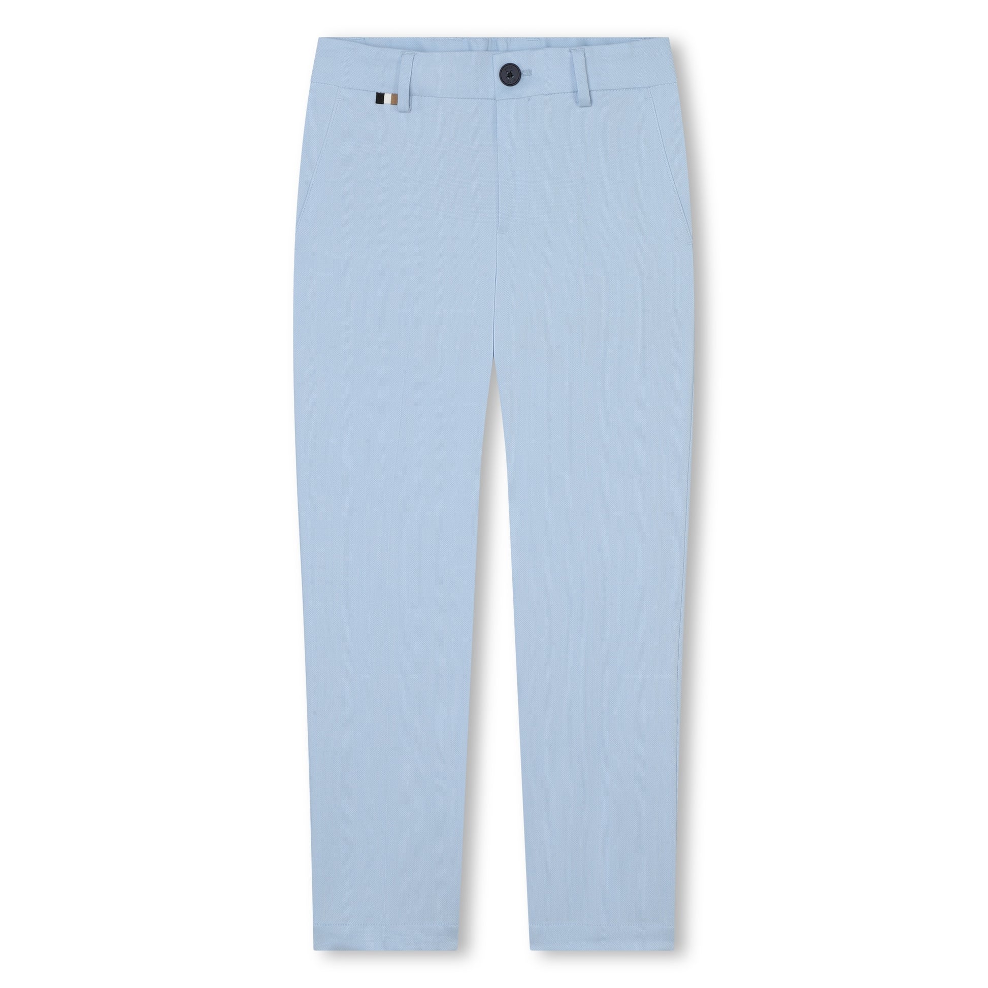BOSS KIDSWEAR Boys Pale Blue Suit Trousers | Suits & Sets | Bon Bon Tresor