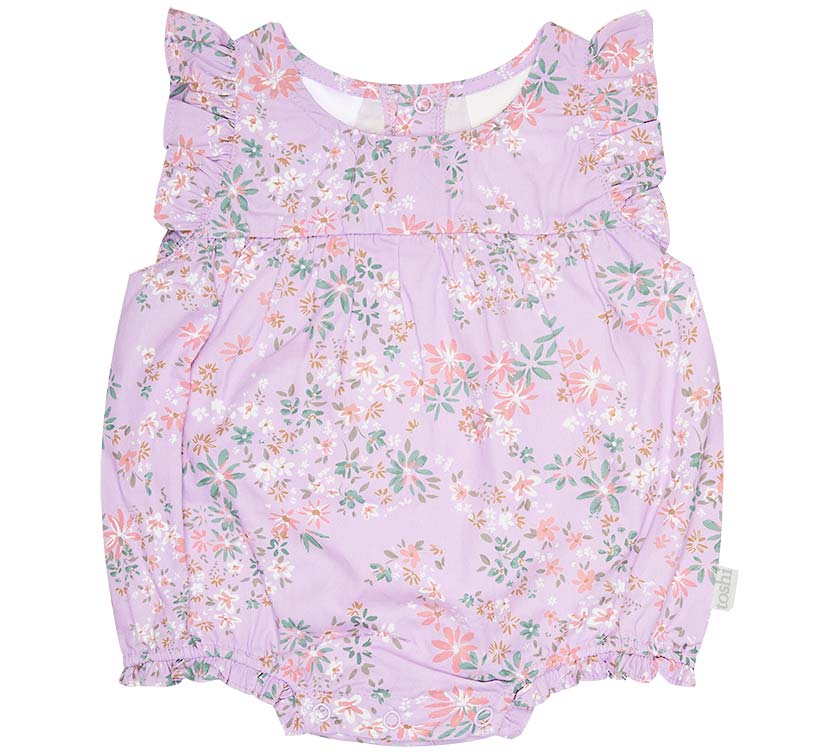 Toshi Baby Romper Athena Lavender | Rompers & Playsuits | Bon Bon Tresor