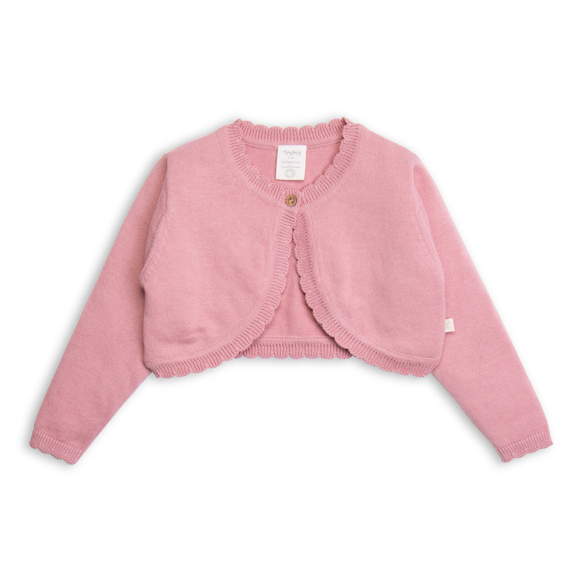 Tiny Twig Bolero Knitted - Rose | Sweaters & Knitwear | Bon Bon Tresor