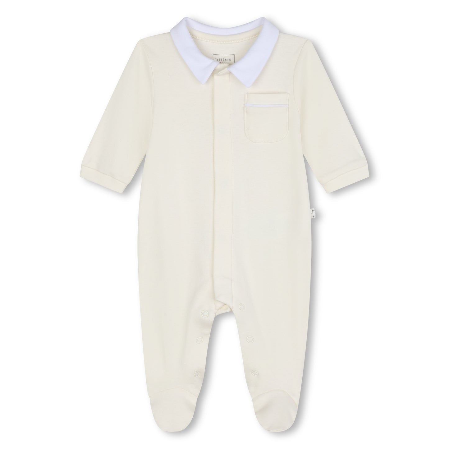 Carrement Beau Cotton Romper Soft Yellow | Rompers & Playsuits | Bon Bon Tresor