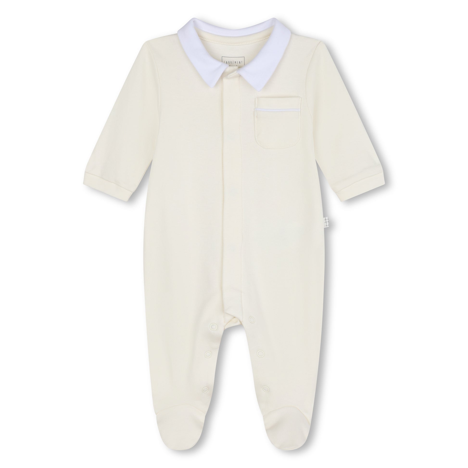Carrement Beau Cotton Romper Soft Yellow | Rompers & Playsuits | Bon Bon Tresor