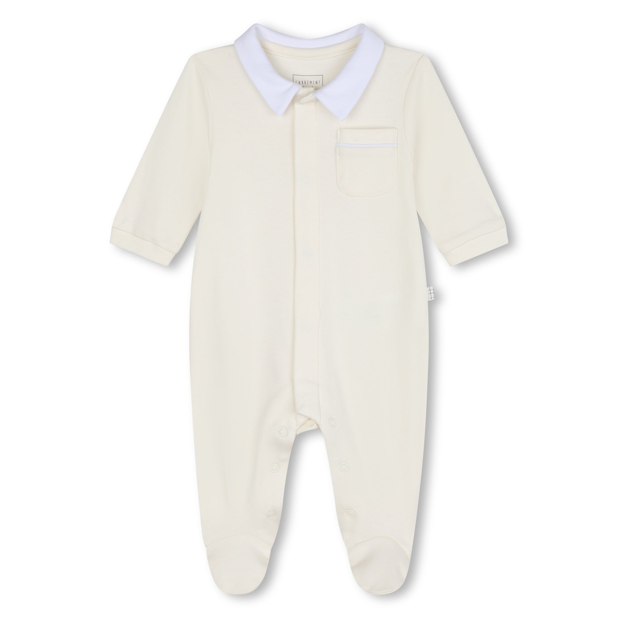 Carrement Beau Cotton Romper Soft Yellow | Rompers & Playsuits | Bon Bon Tresor