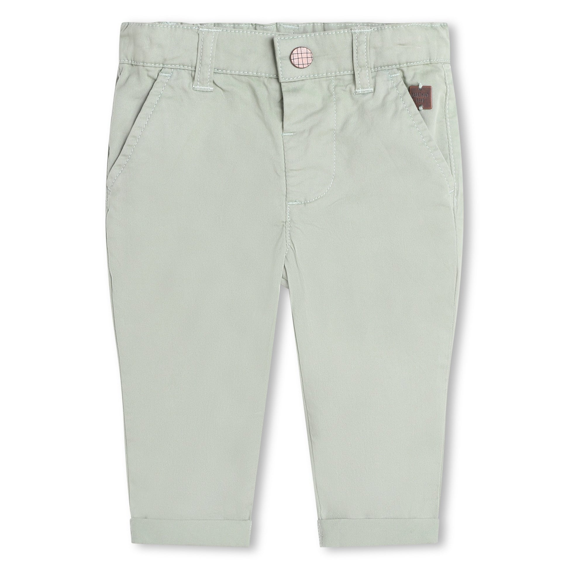 Carrement Beau Olive Chino Trousers | Pants & Shorts | Bon Bon Tresor