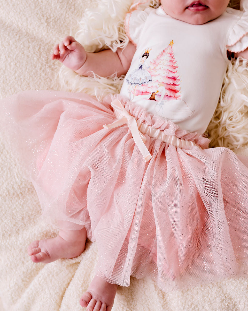 Confetti Kidz Sparkly Tulle Skirt - Pink | Skirts | Bon Bon Tresor