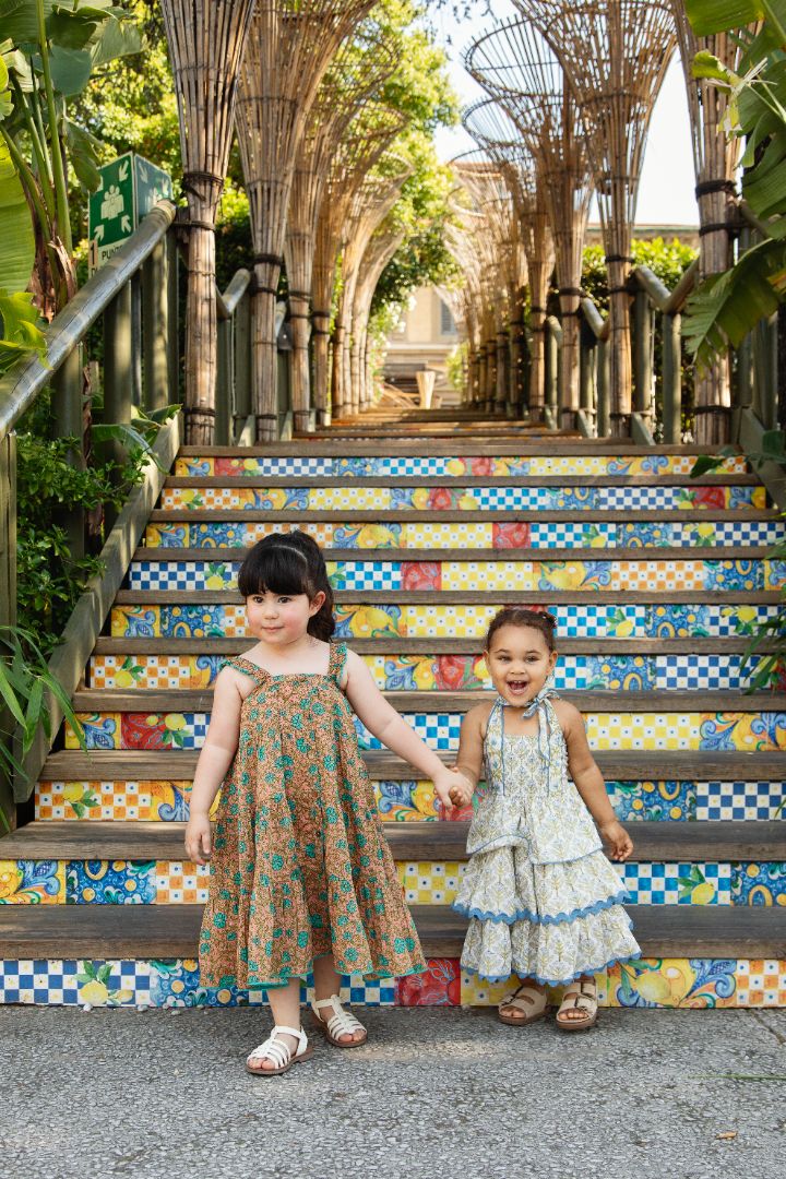Yo Baby Genelia Dress - Blue Floral | Dresses | Bon Bon Tresor