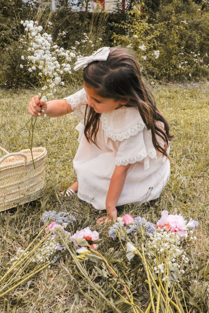Louise Misha Girls Parvati Dress Blush | Dresses | Bon Bon Tresor