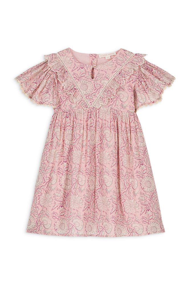 Louise Misha Siloe Dress - Pink Daisy Garden