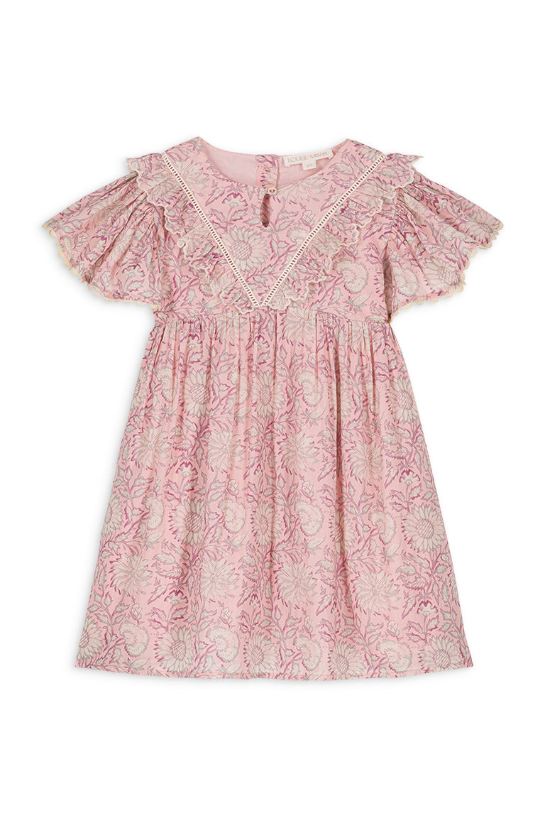 Louise Misha Siloe Dress - Pink Daisy Garden | Dresses & Skirts | Bon Bon Tresor