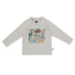 Kapow Kids Boys Dino-Saw Long Sleeve Top | Tops | Bon Bon Tresor