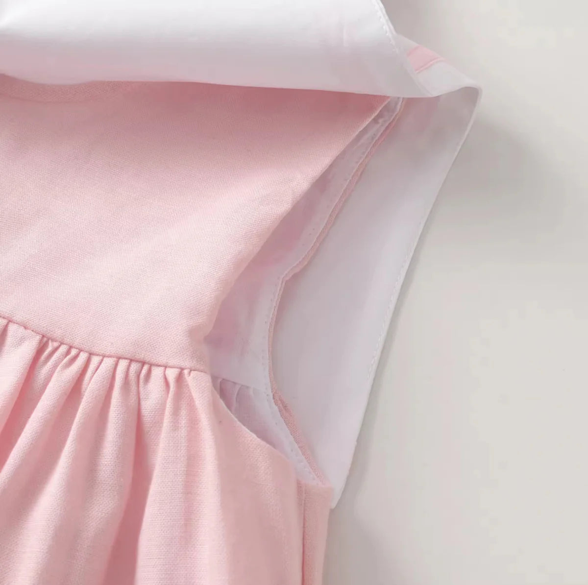 Mimi Miya Clara Linen Girls Dress | Dresses & Skirts | Bon Bon Tresor