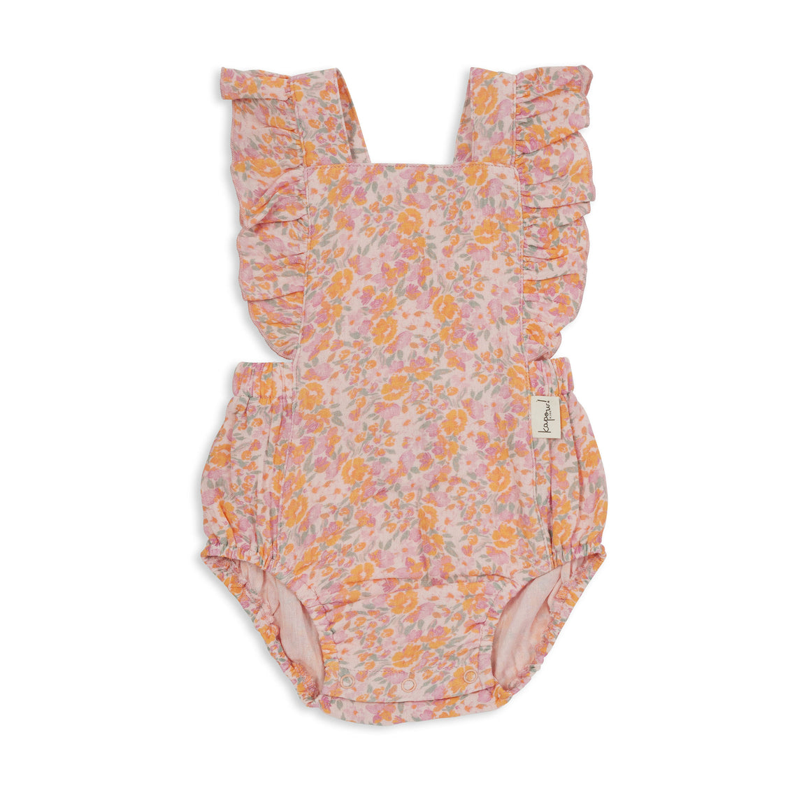 Kapow Kids Florentina Frill Romper | Rompers & Playsuits | Bon Bon Tresor
