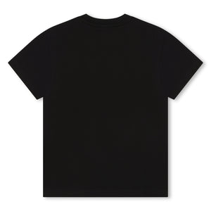 Hugo Kids Boys Short Sleeve T-Shirt - Black | Tops & T-Shirts | Bon Bon Tresor