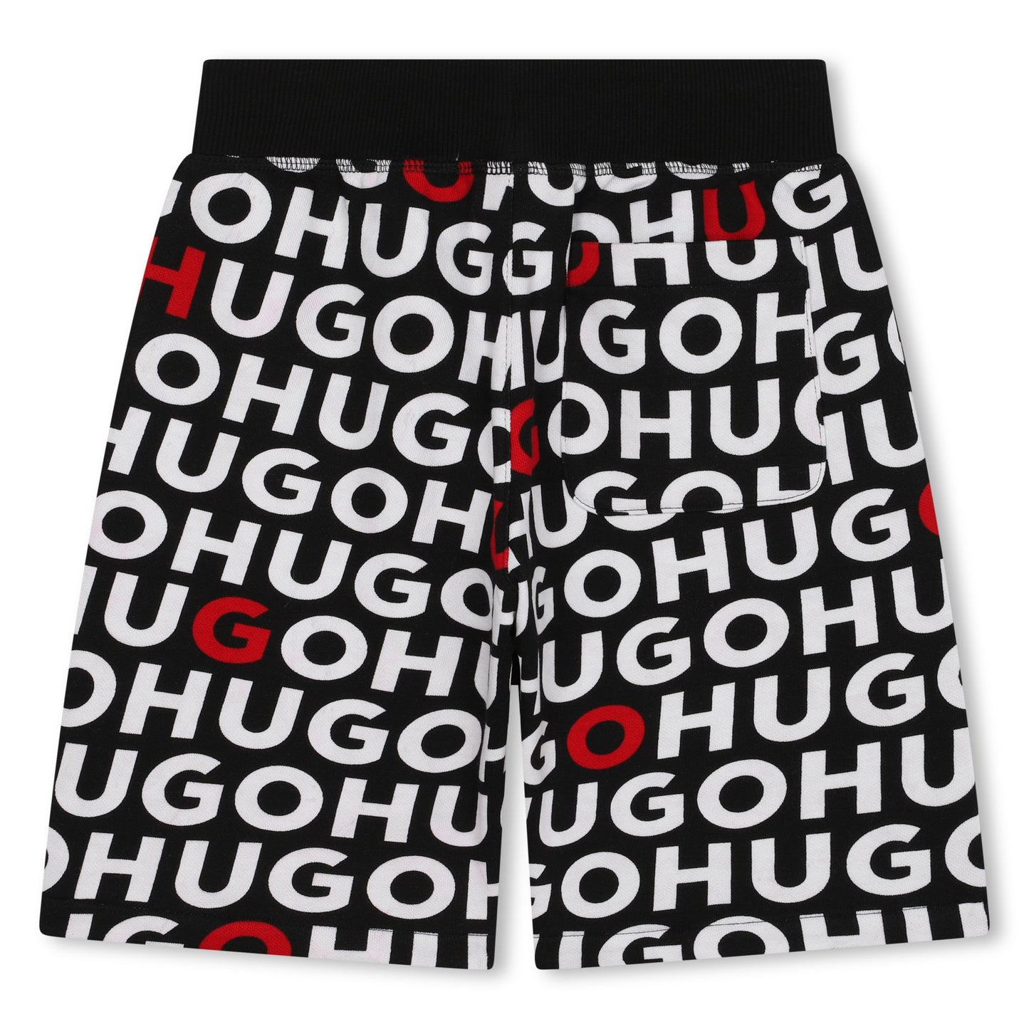 Hugo Kids Boys Monogram Shorts Black | Shorts | Bon Bon Tresor