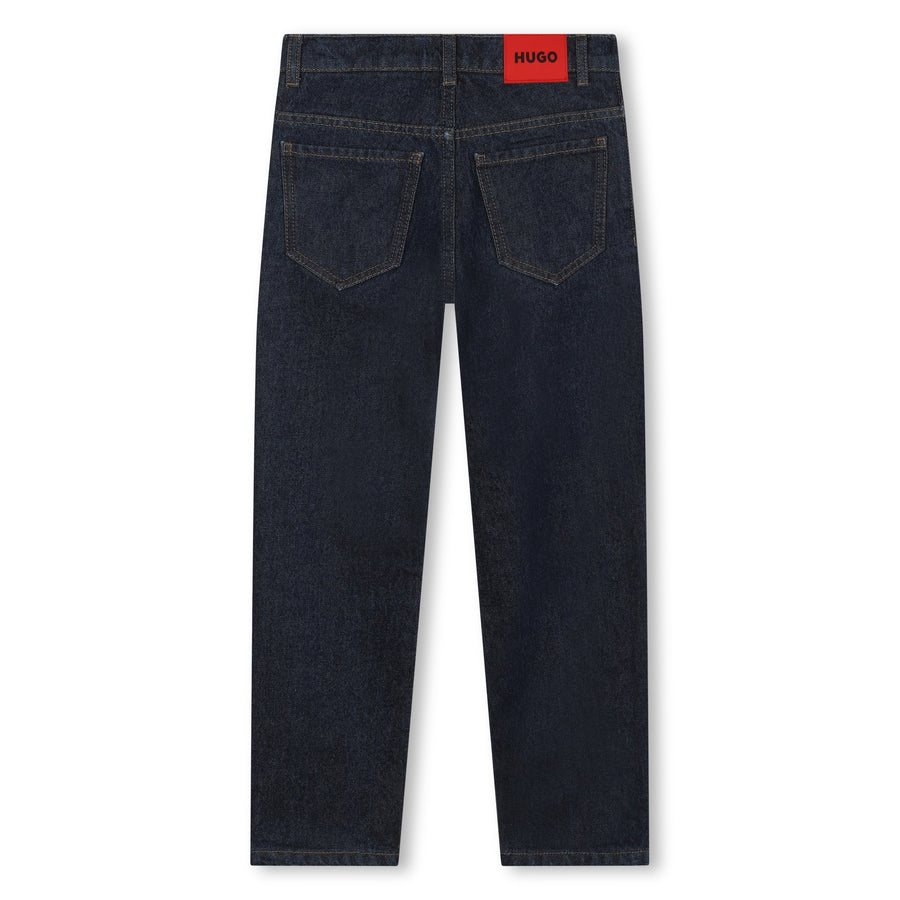 Hugo Kids Boys Denim Jeans - Rinse Wash | Pants & Shorts | Bon Bon Tresor