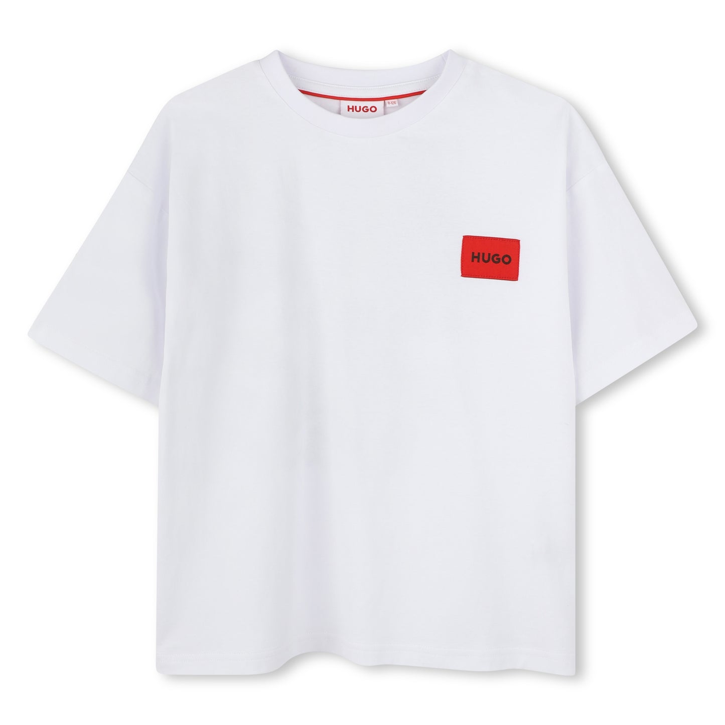Hugo Kids Boys Short Sleeve T-Shirt - White