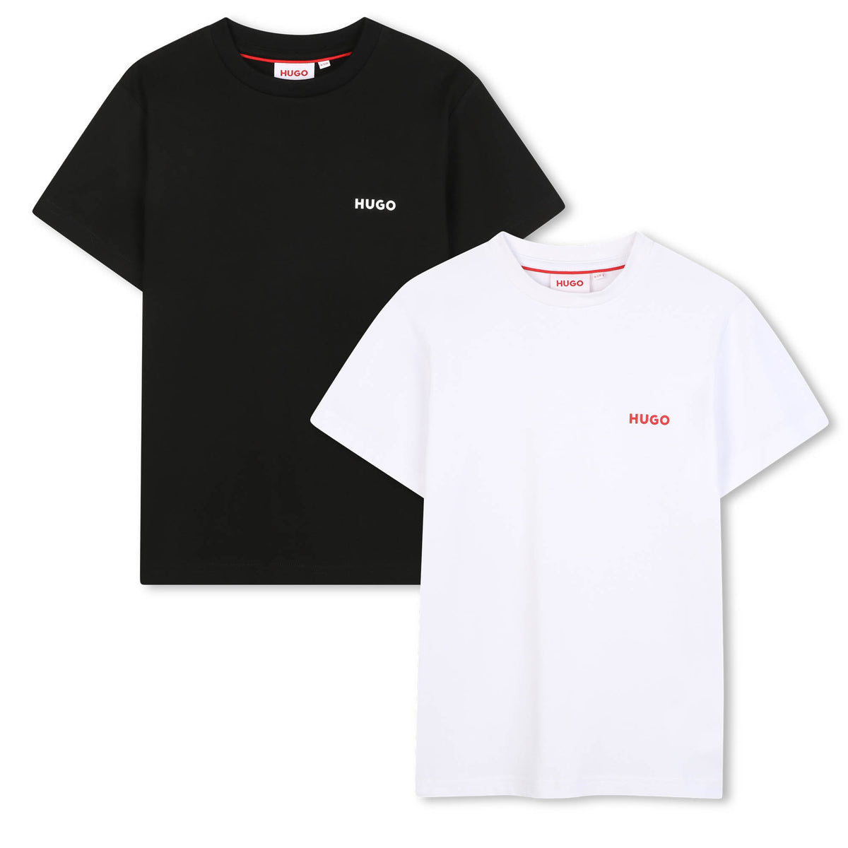Hugo Kids Boys Set Of Two Short Sleeve T-Shirts