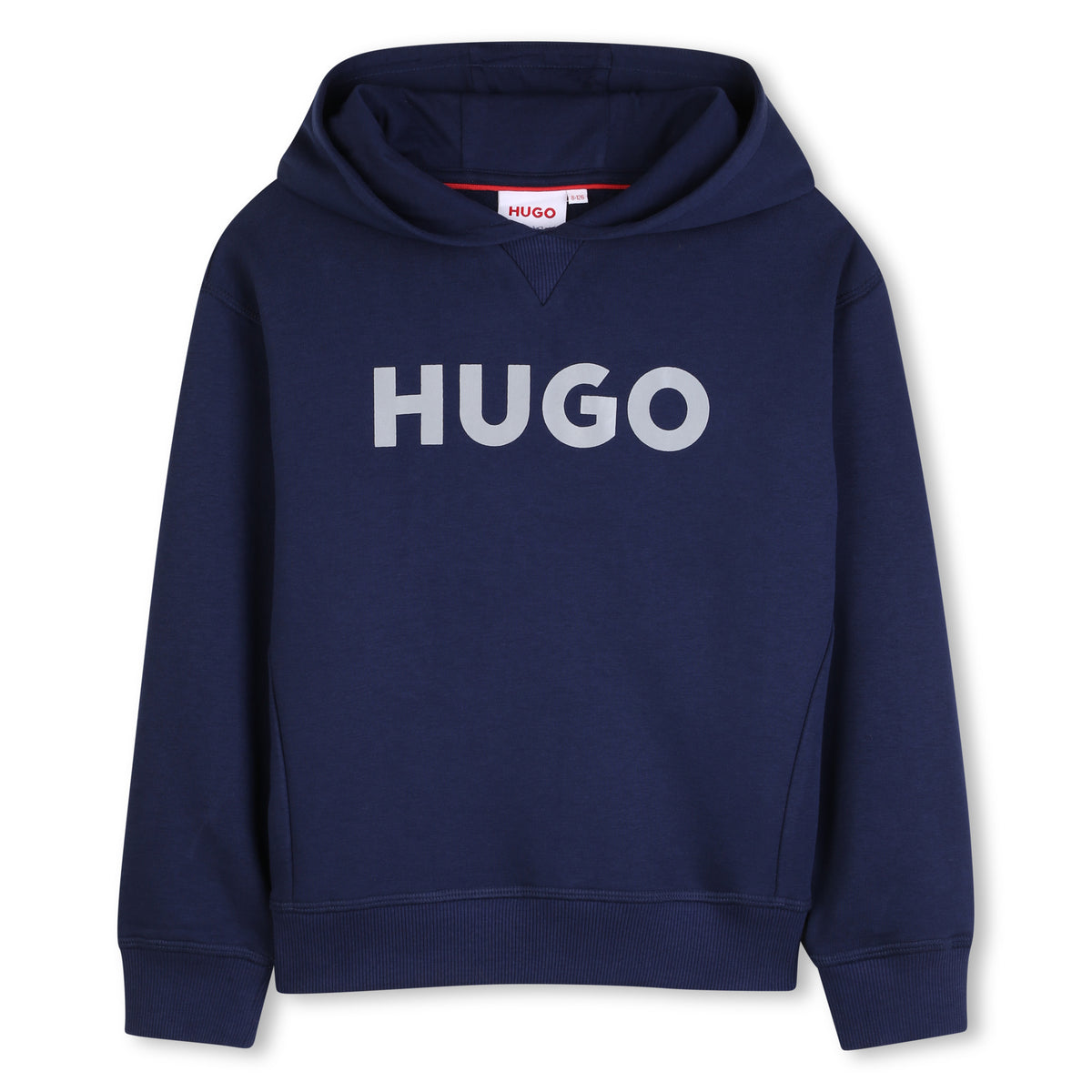 Hugo Kids Boys Hooded Sweatshirt - Navy