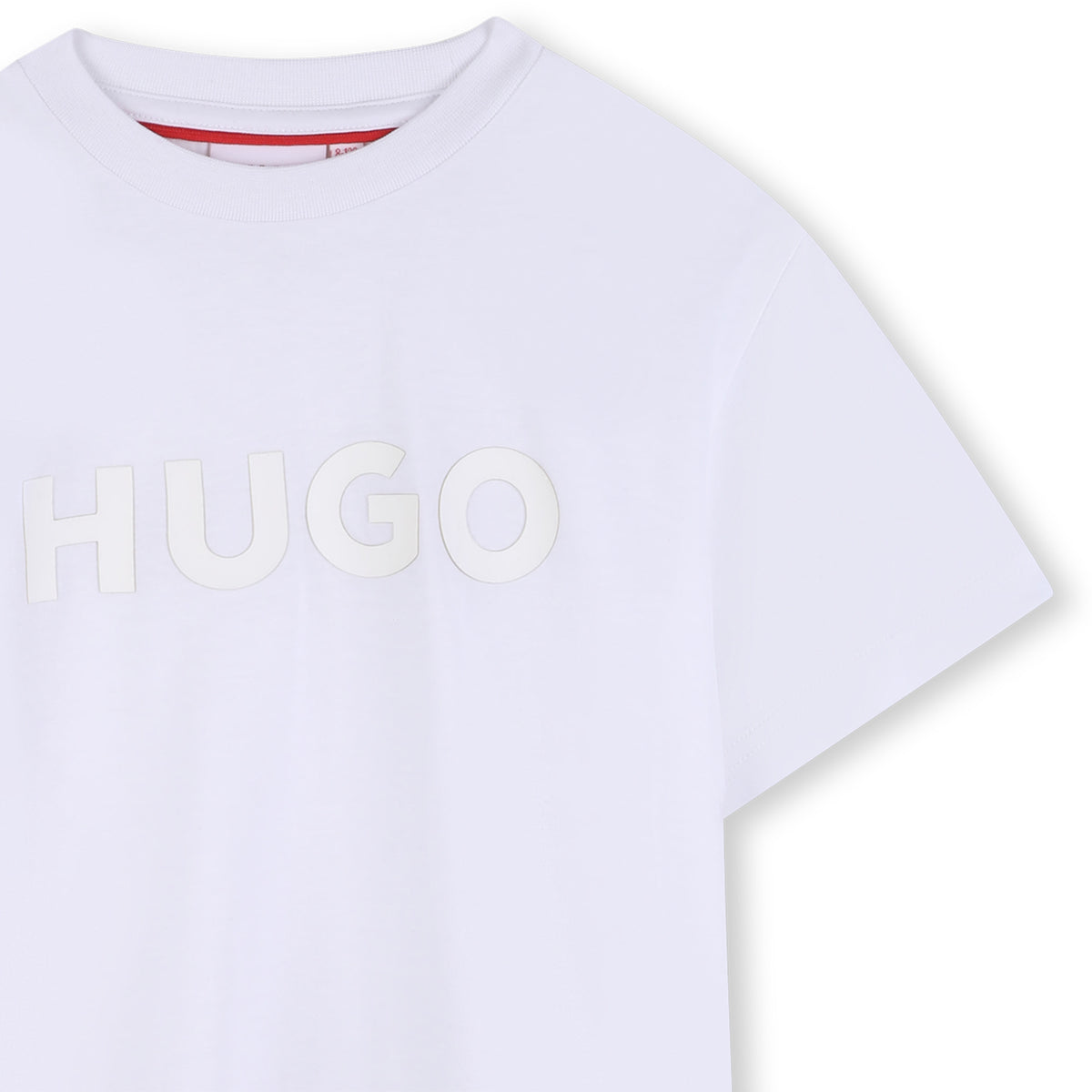 Hugo Kids Boys White Short Sleeve T-Shirt | Tops & Shirts | Bon Bon Tresor