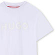 Hugo Kids Boys White Short Sleeve T-Shirt | Tops & Shirts | Bon Bon Tresor