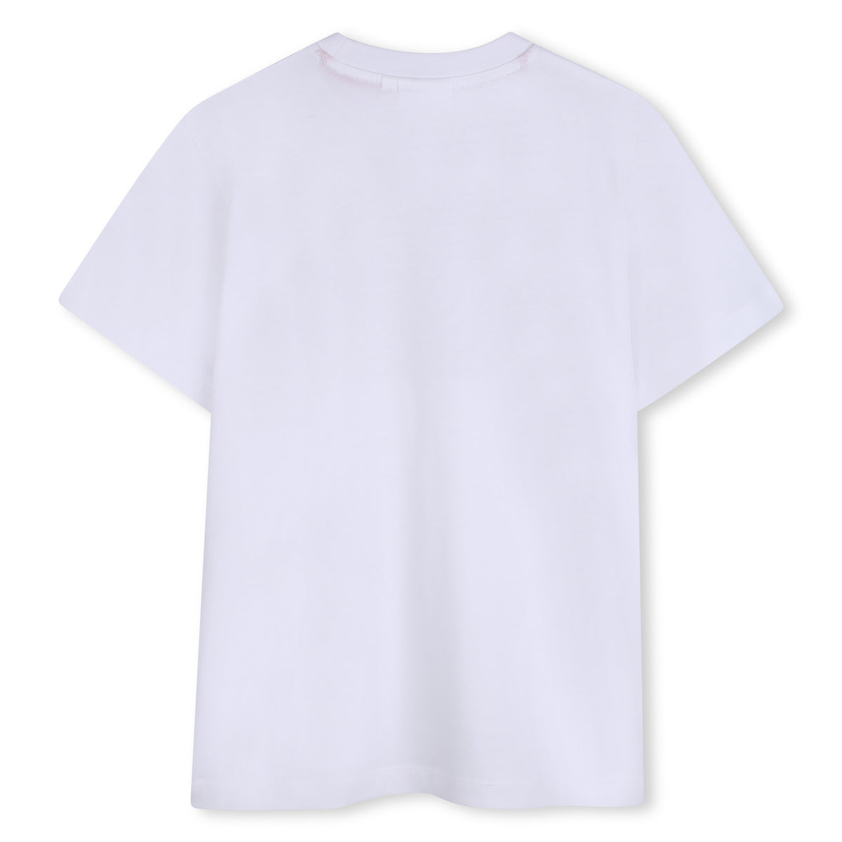 Hugo Kids Boys White Short Sleeve T-Shirt - Gold Logo