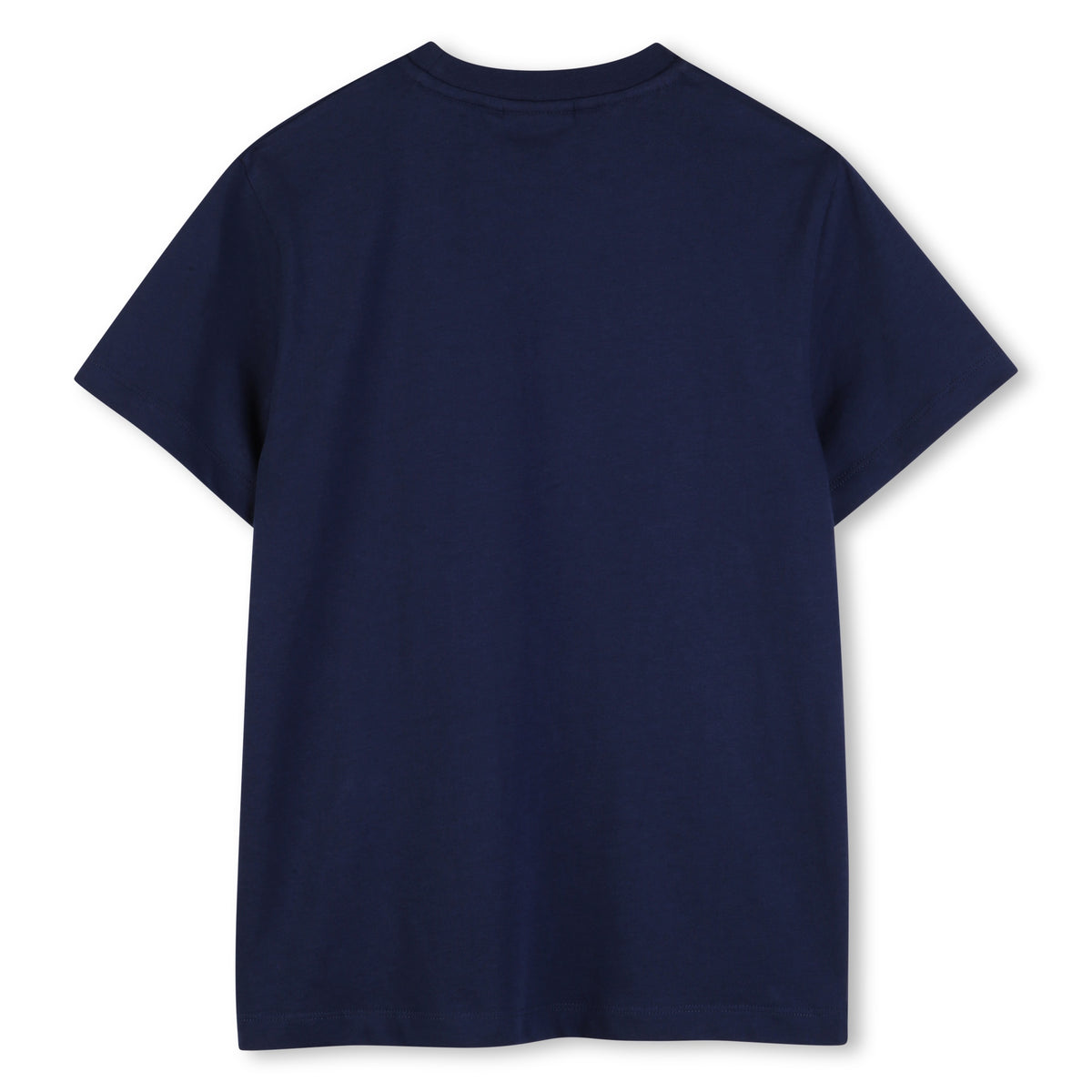 Hugo Kids Boys Navy Short Sleeve T-Shirt - Gold Logo