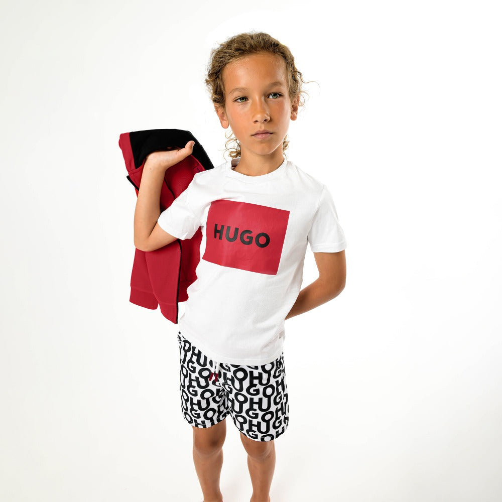 Hugo Kids Boys Swim Shorts