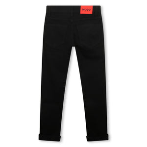 Hugo Kids Denim Jeans - Black | Pants & Shorts | Bon Bon Tresor
